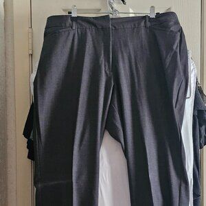 Worthington - Dress Pants - Size 16 - Curvy Fit - Gray